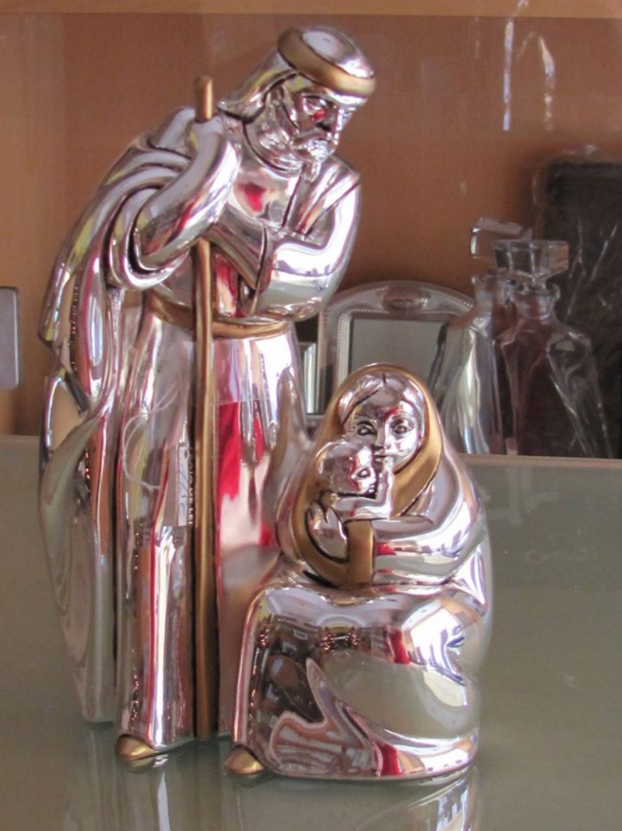 Picture of Nativity Scene in Silver