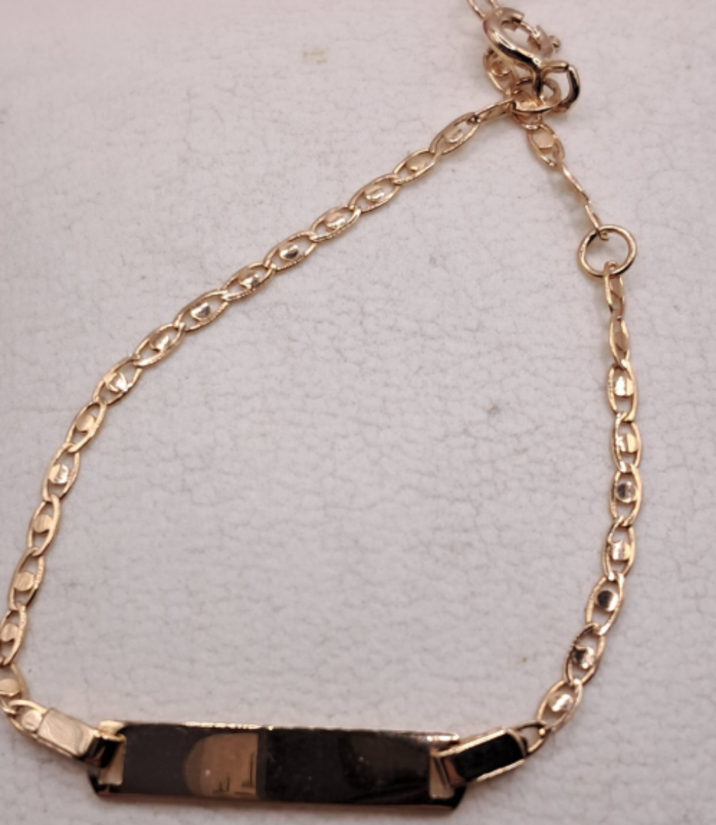 Imagem de Pulseira em ouro 9k com 1.2g