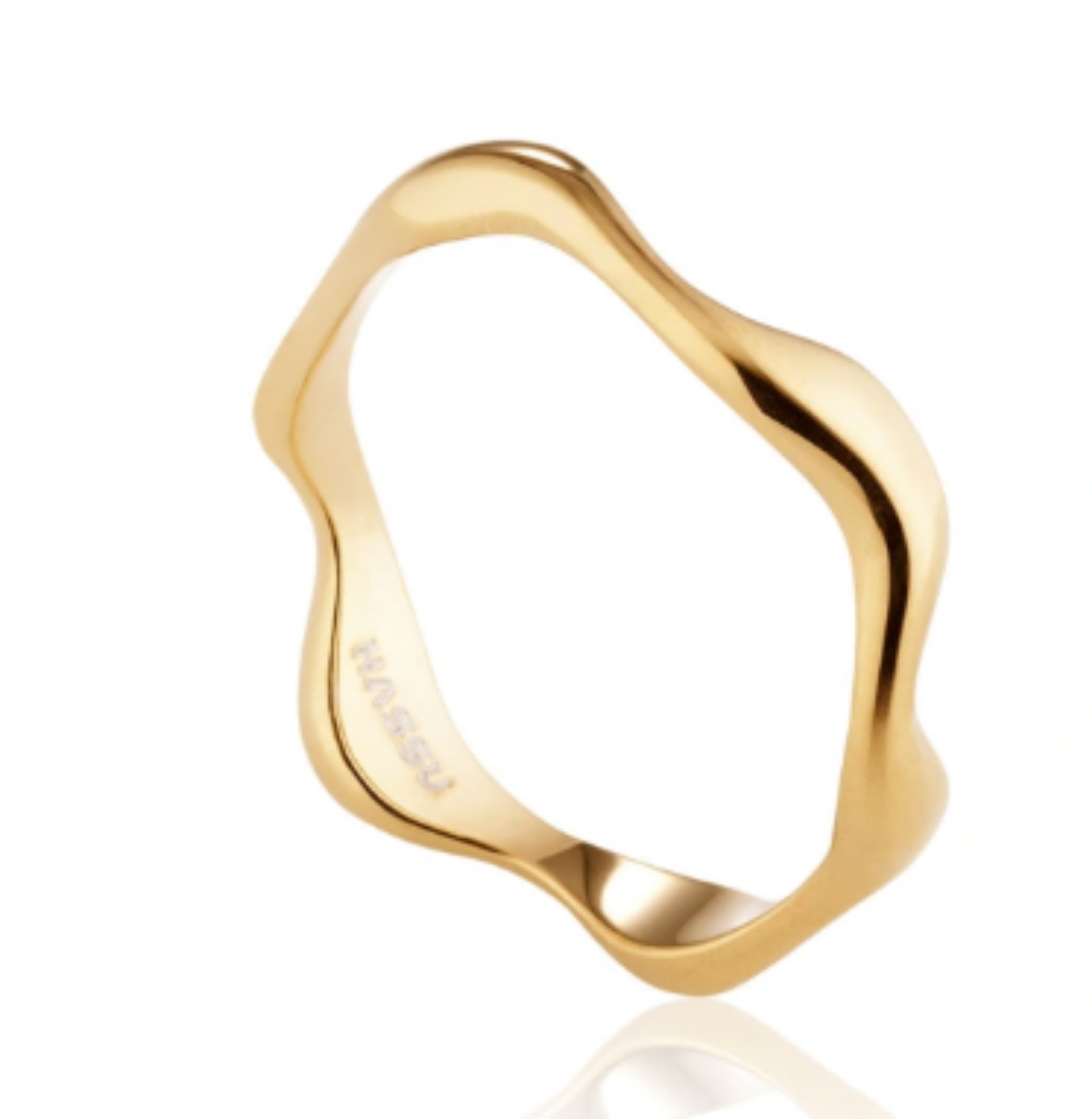 Imagem de Anel em Aço Dourado 