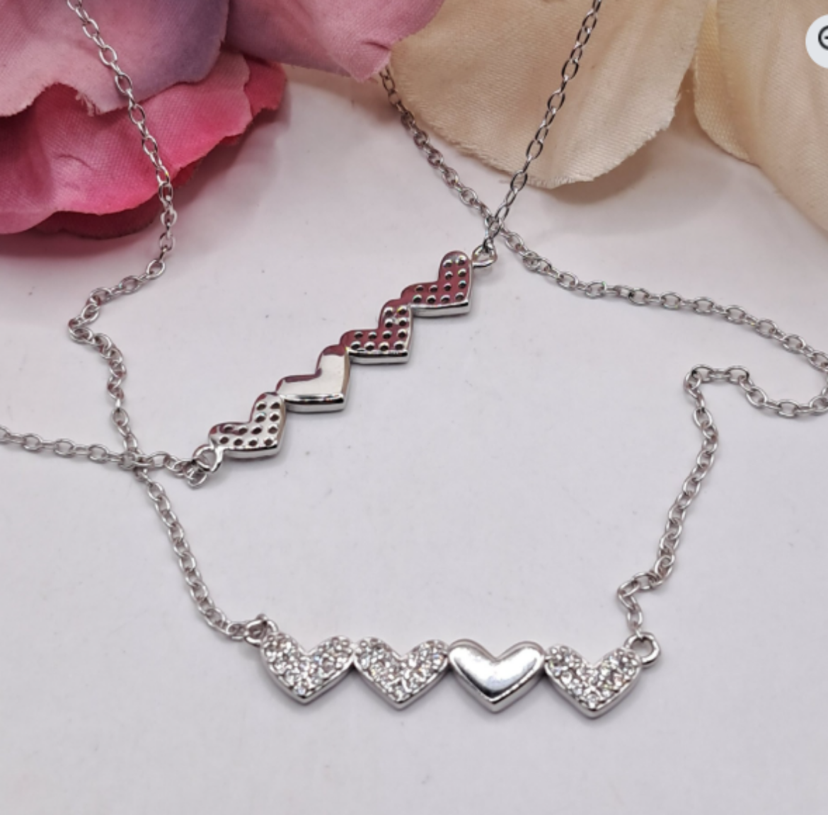 Imagem de Conjunto em Prata de Pulseira e Colar 